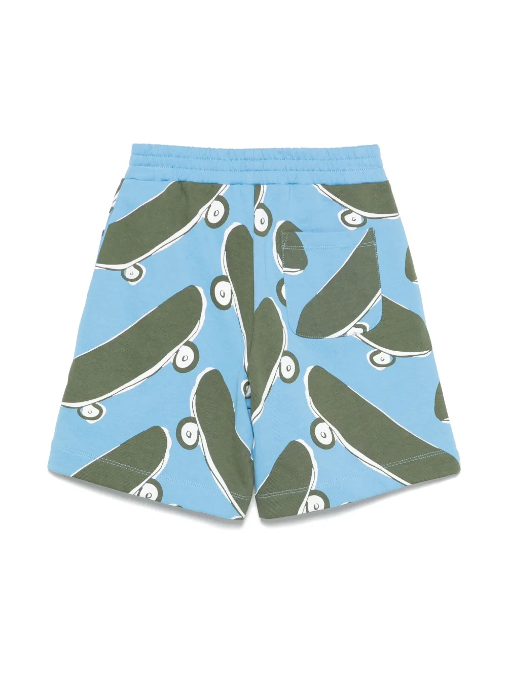 Stella McCartney Kids Shorts met print - Blauw