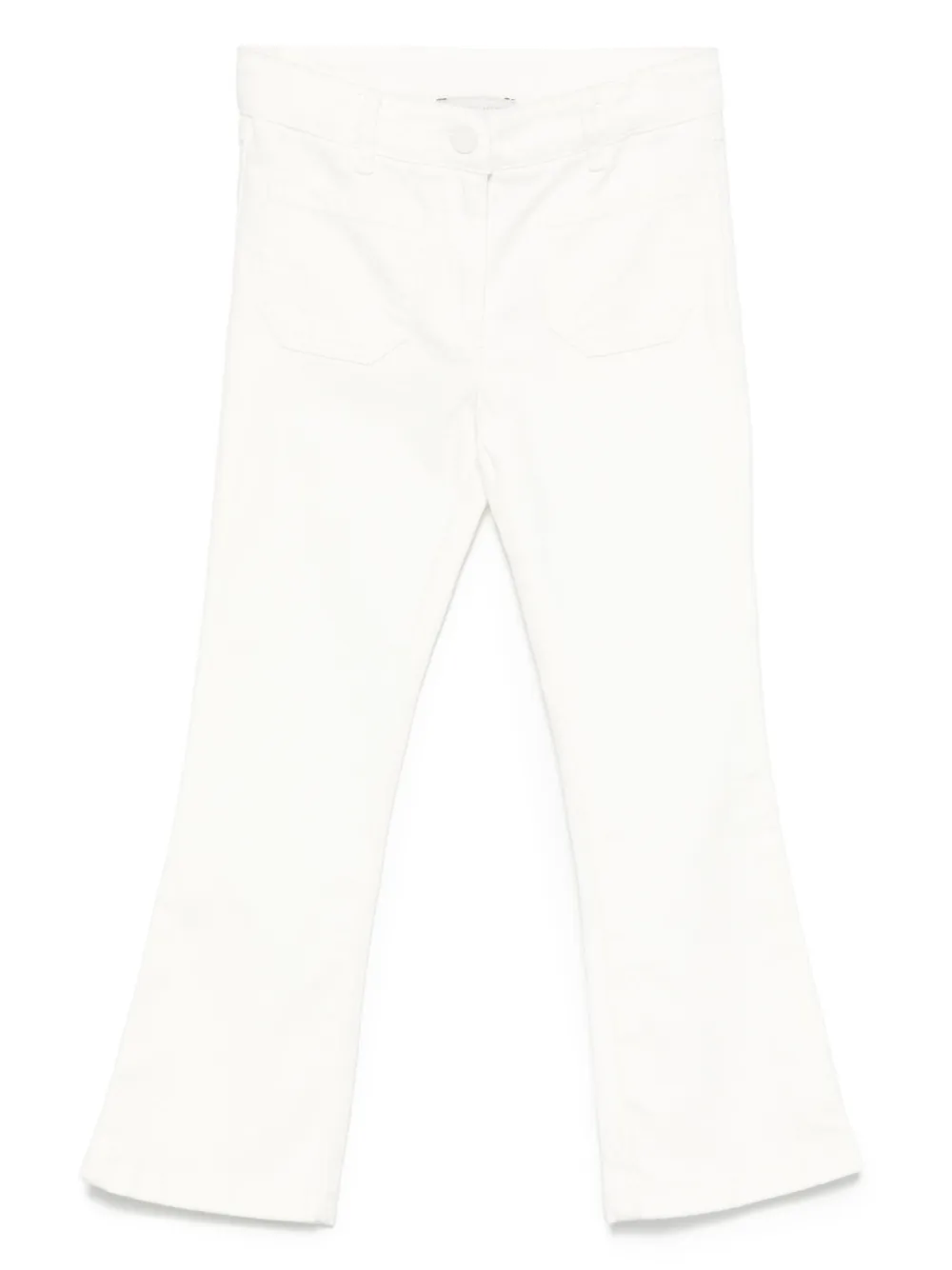 Stella McCartney Kids Straight jeans Wit