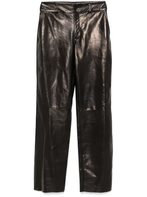 Salvatore Santoro leather trousers