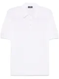 Barba cotton polo shirt - White