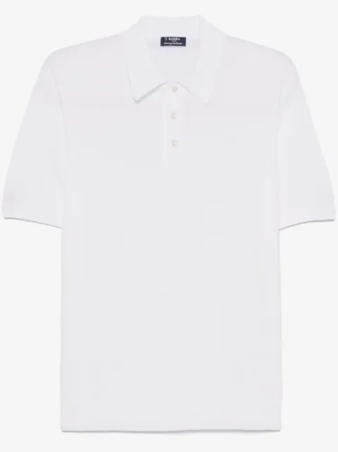 Barba cotton polo shirt