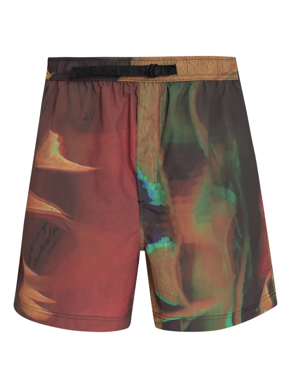 Osklen Rose Glitch shorts Beige