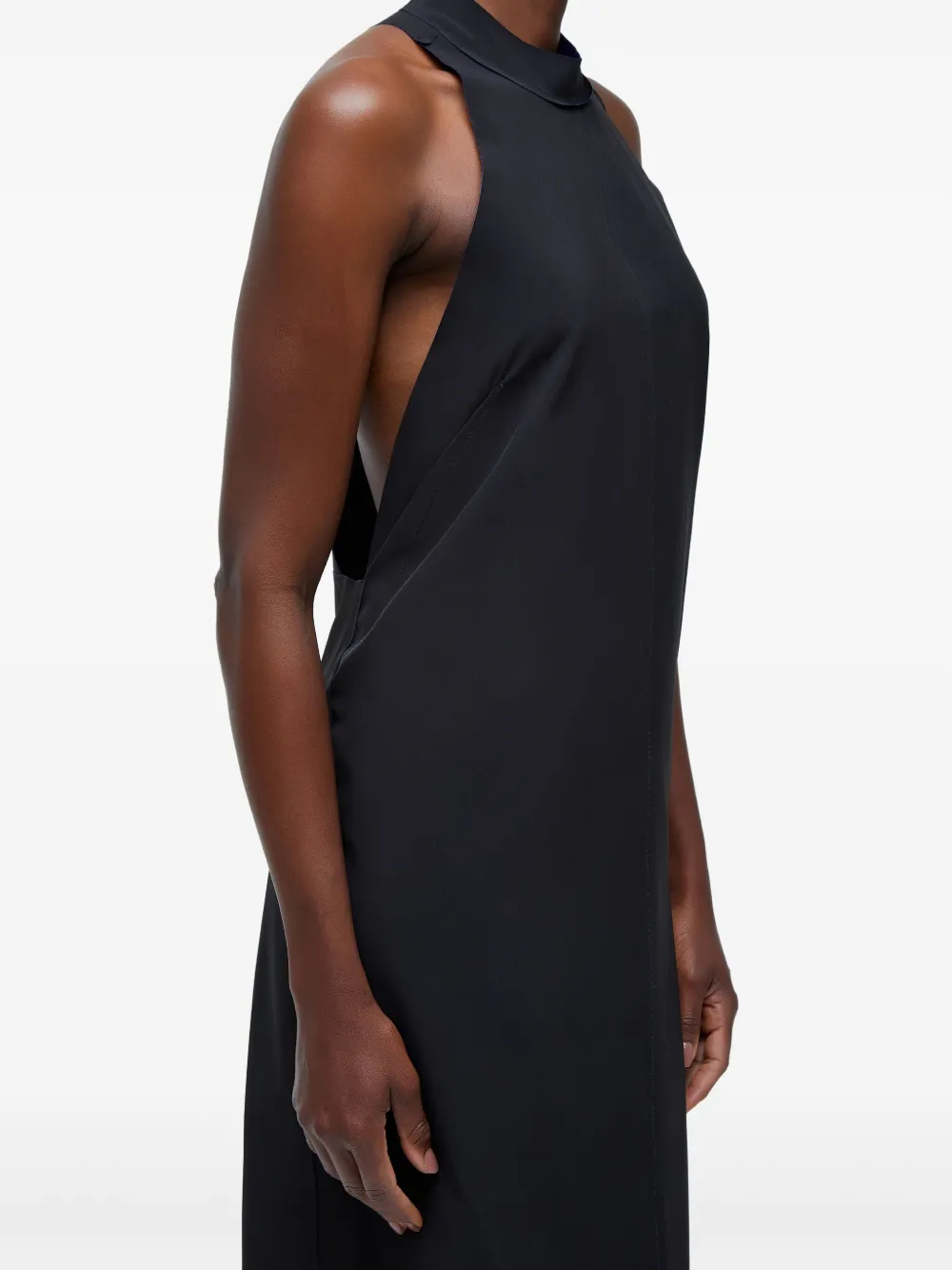 Osklen Maxi-jurk met col Blauw