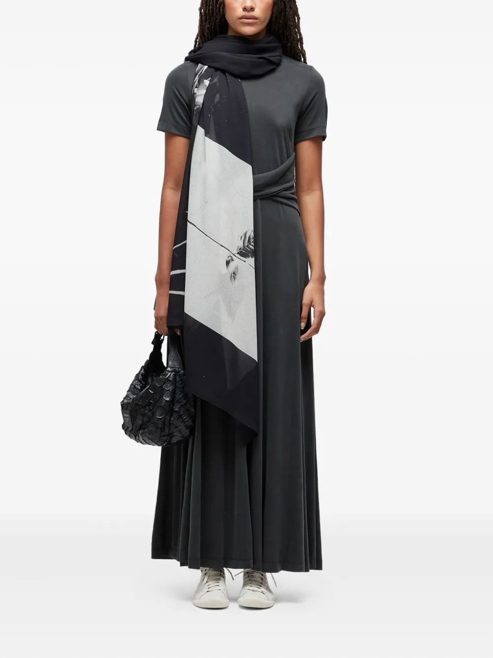 Osklen robe à manches courtes | gris | Image 1