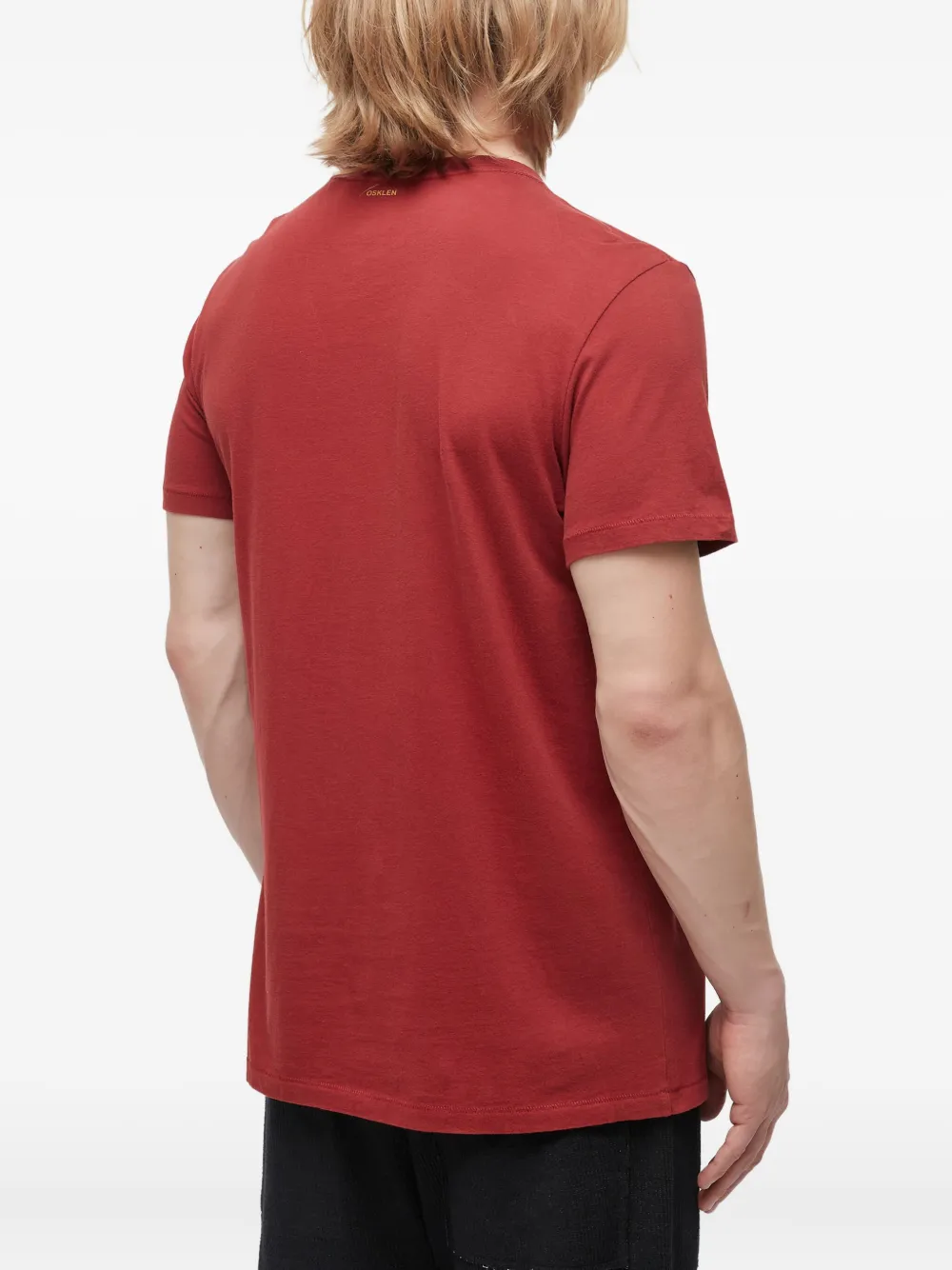 Osklen T-shirt met print Rood