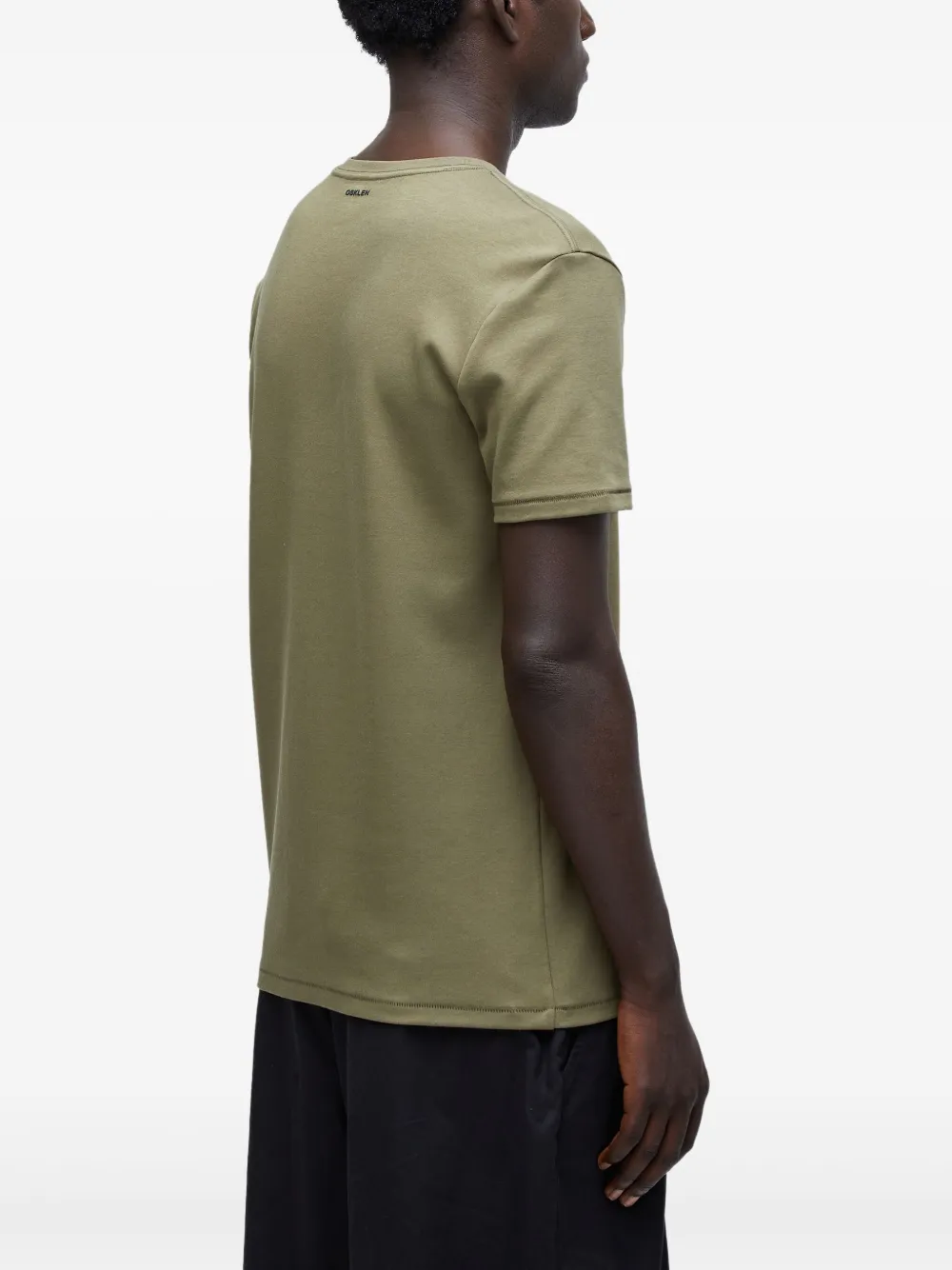 Osklen T-shirt met ronde hals Groen