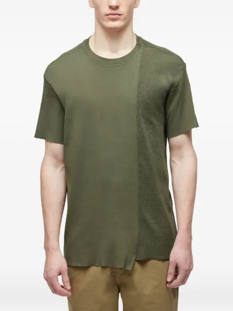 Osklen asymmetric-seam short-sleeve T-shirt
