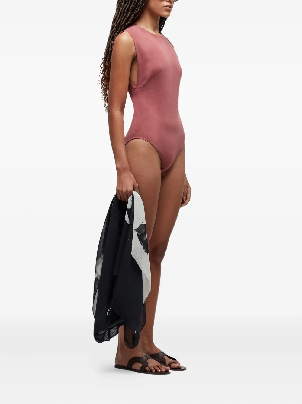 Osklen Body met ronde hals Rood