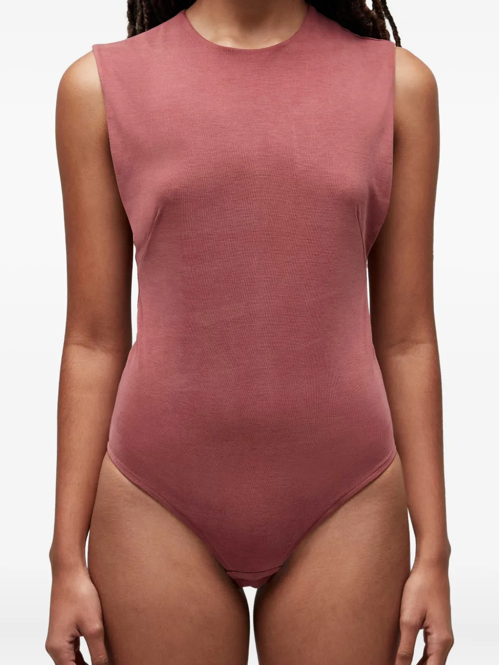 Osklen round-neck bodysuit | Red | Image 1