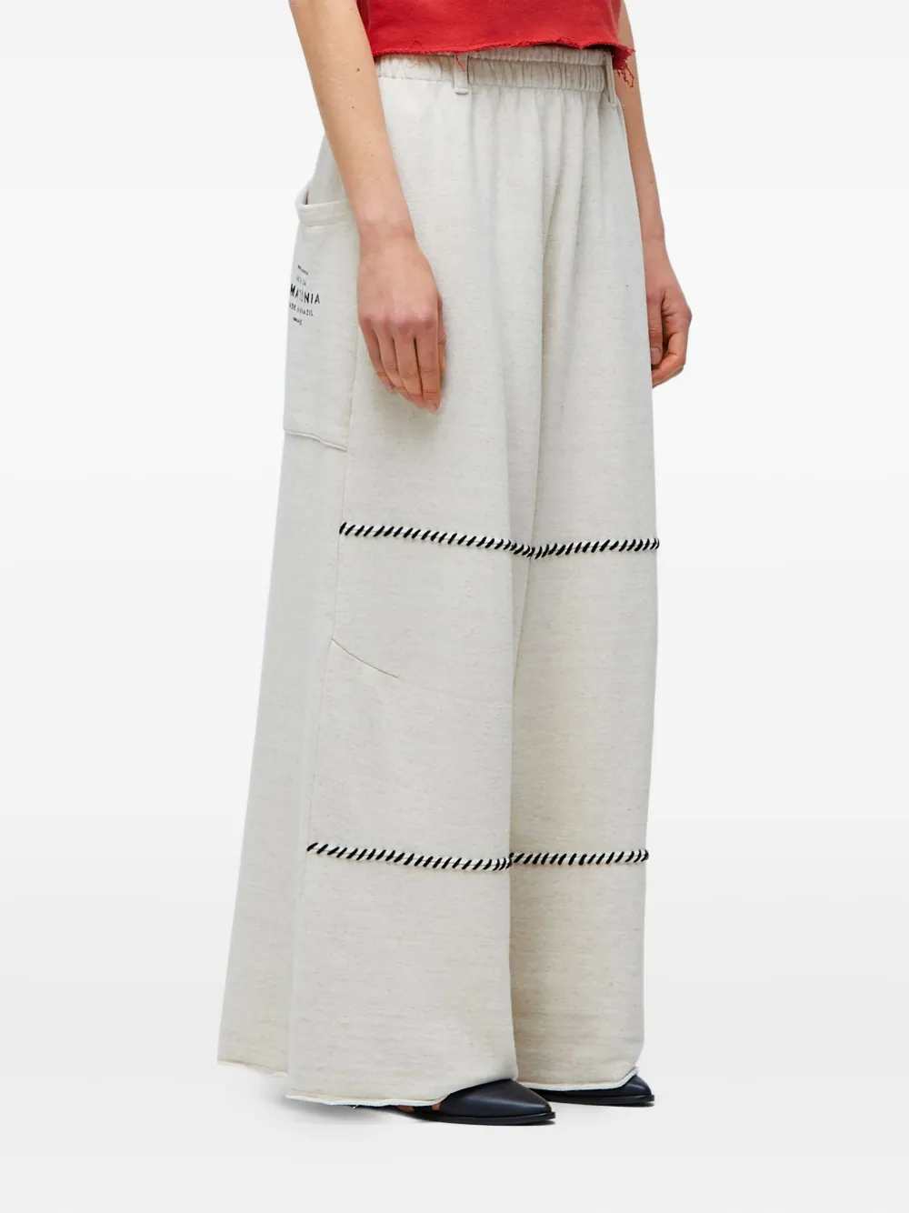 Osklen decorative-stitching track pants | Sweatpants | Image 2