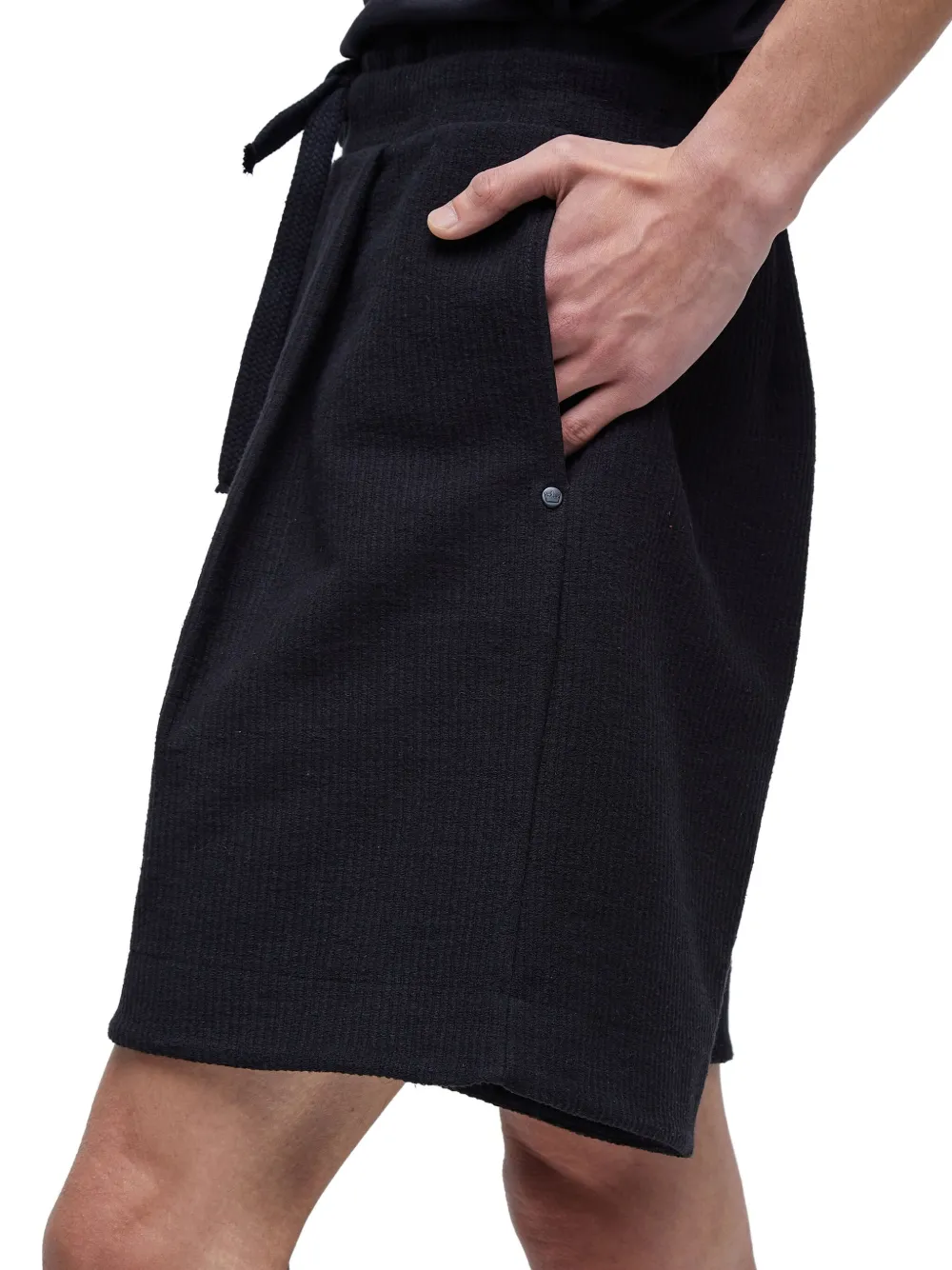 Osklen Geplooide shorts Zwart