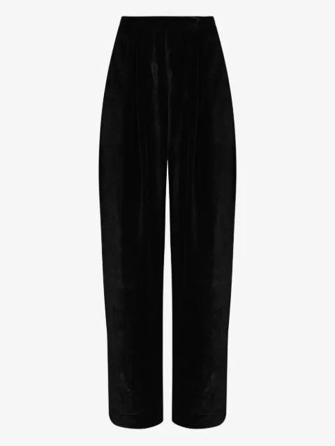 Osklen Calça de veludo com pregas