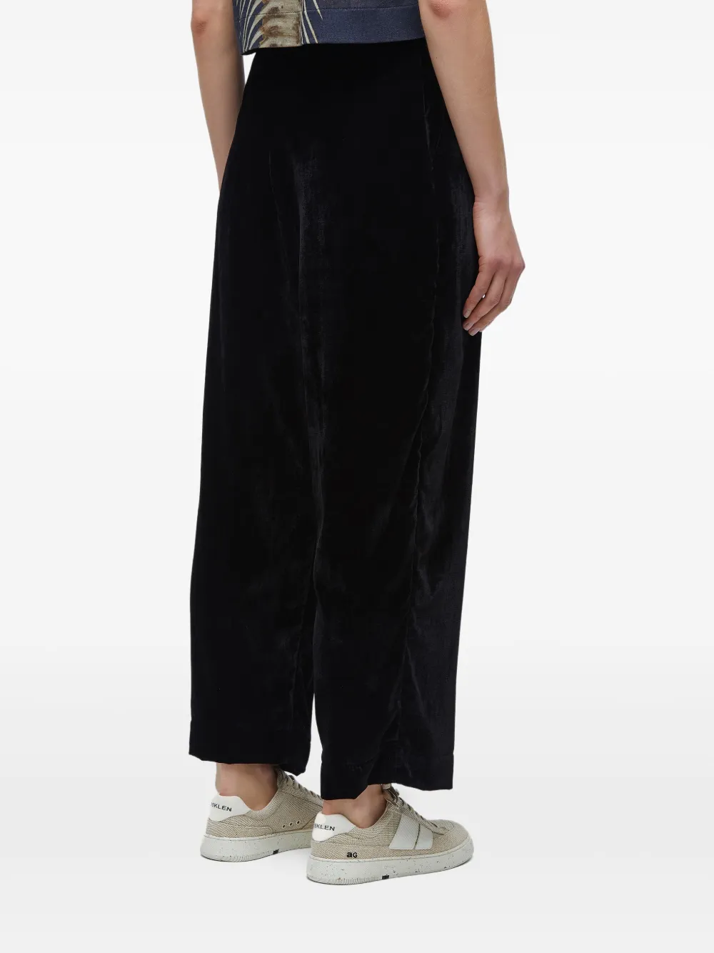Osklen Fluwelen broek Zwart