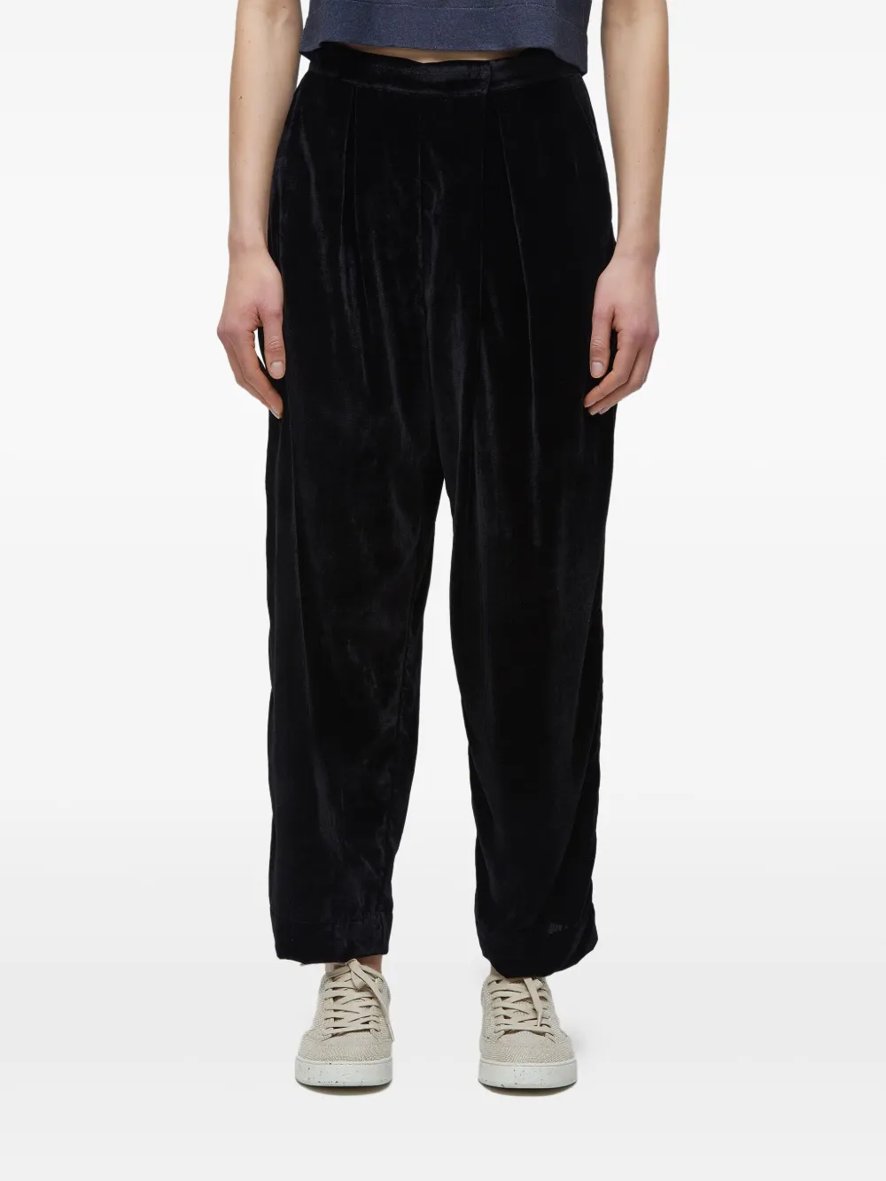 Osklen Fluwelen broek Zwart