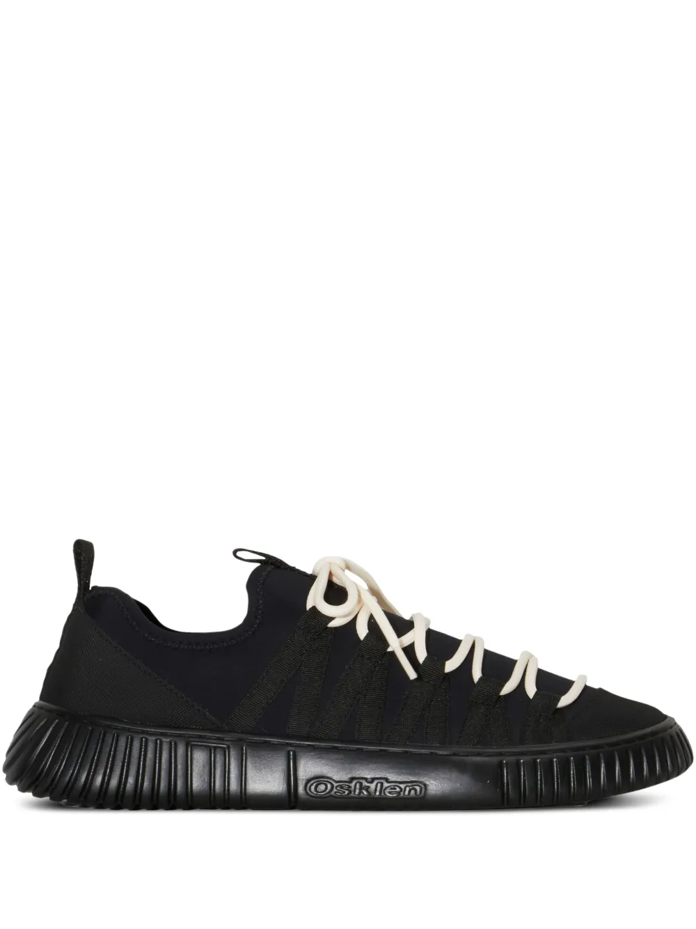 Osklen leather sneakers Black