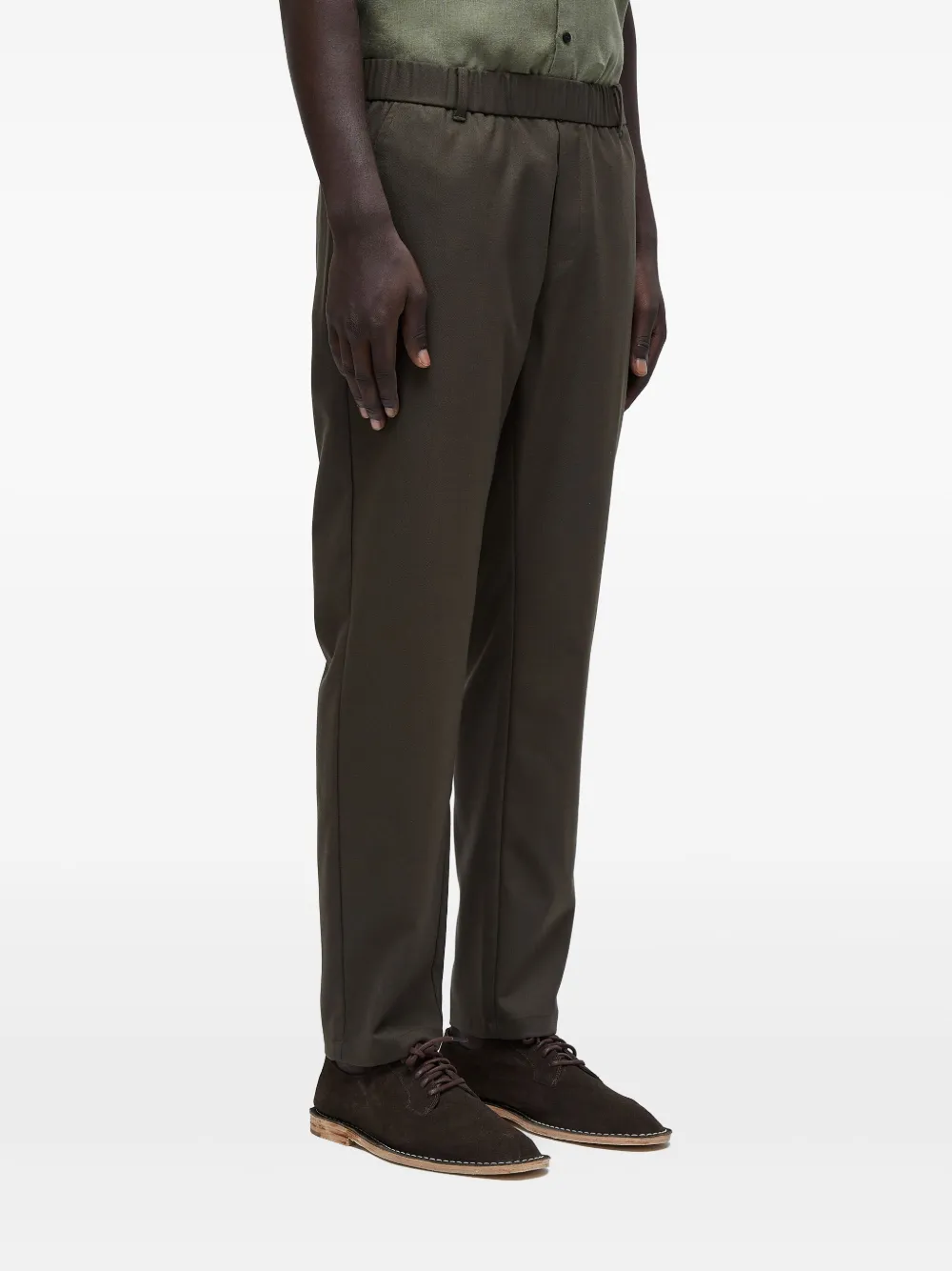  Osklen Elasticated-waist Tailored Pants - Green 