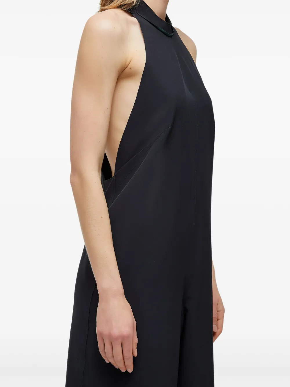 Osklen Jumpsuit met hoge hals Groen