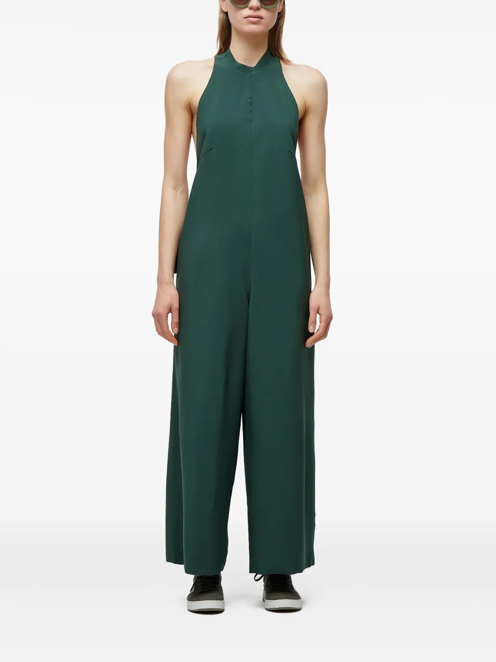 Osklen Jumpsuit met hoge hals Groen