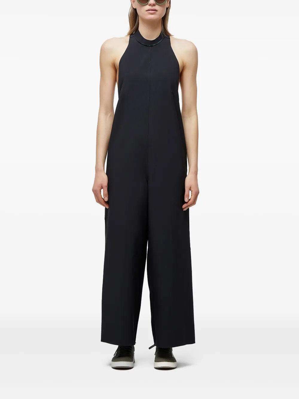 Osklen Jumpsuit met hoge hals Groen