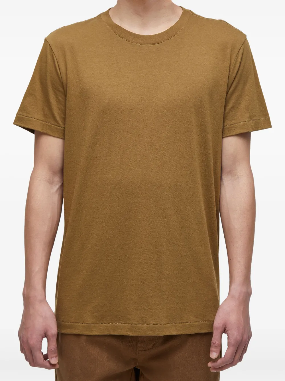 Osklen Slim-fit T-shirt Bruin