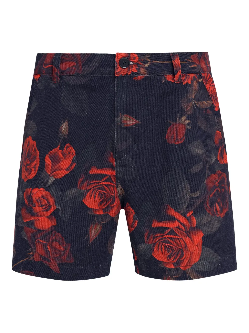Osklen Short com estampa floral | Preto | Image 1