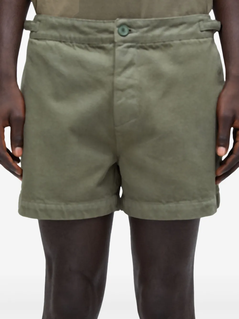 Osklen Twill shorts - Groen