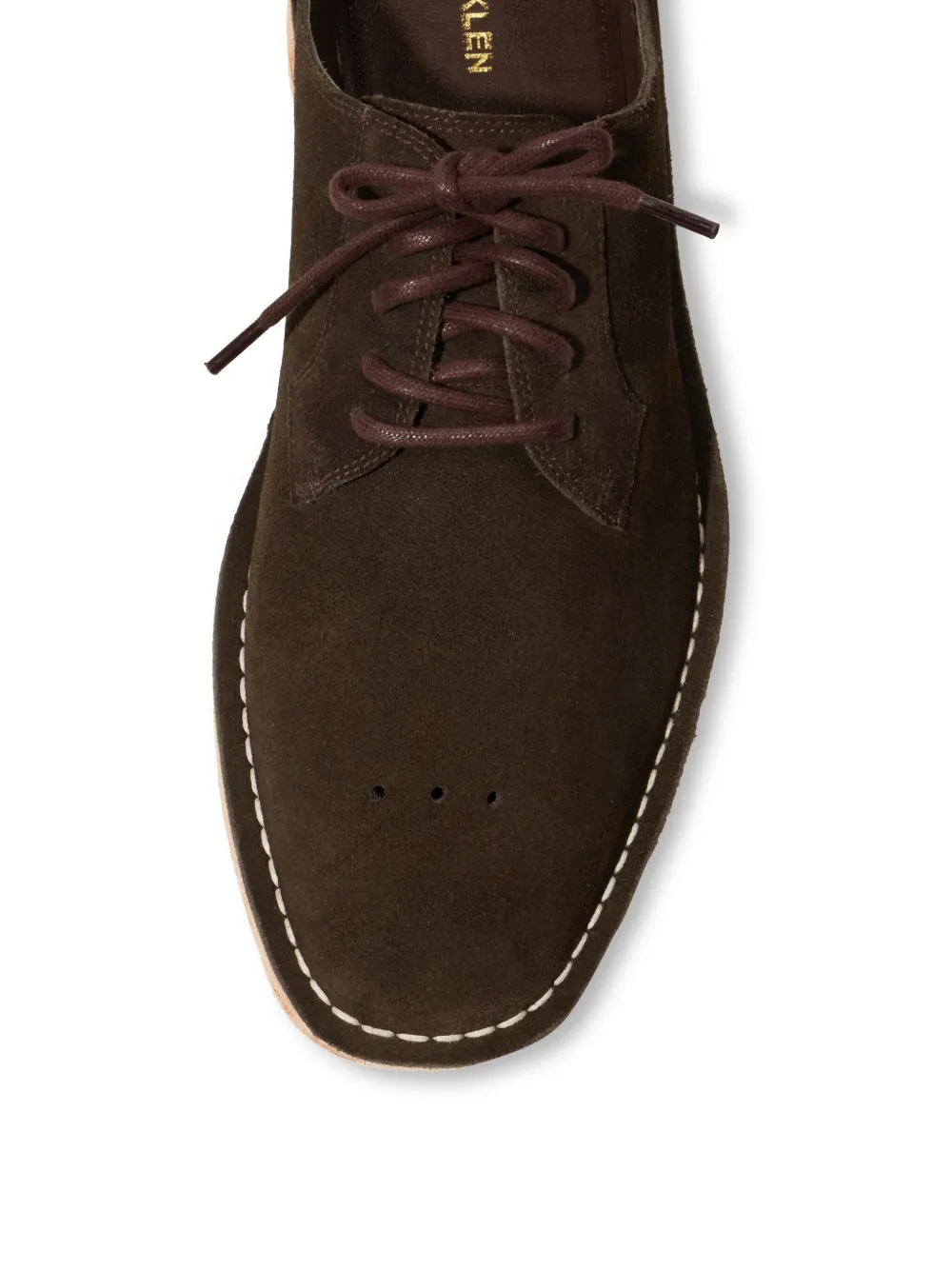 Osklen leather oxford shoes Brown