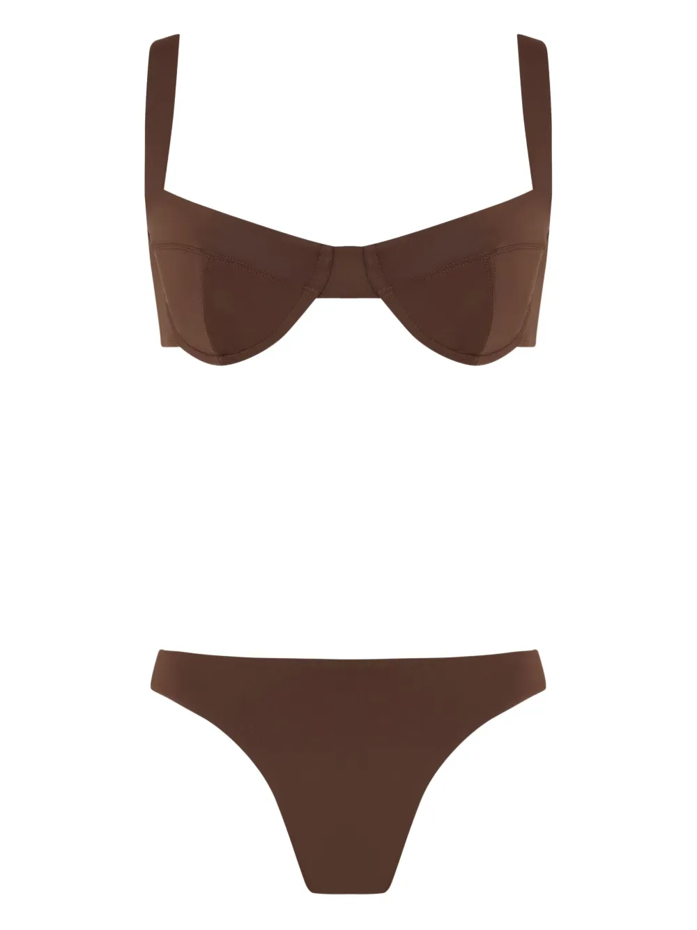 Osklen basic bikini set | Brown | Image 1