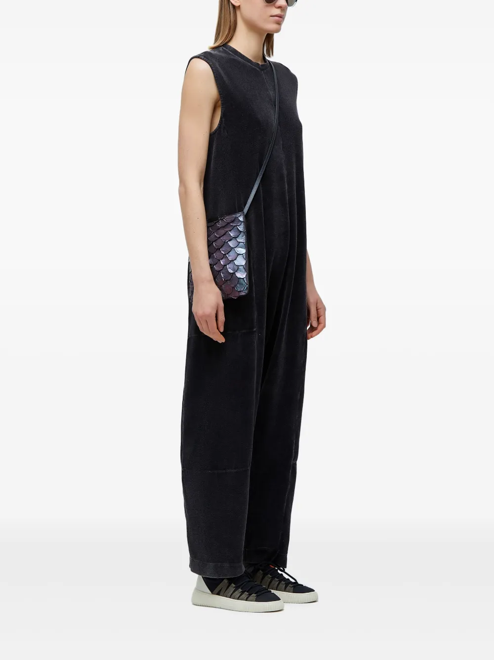 Osklen Mouwloze jumpsuit Zwart