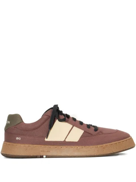 Osklen panelled lace-up trainers