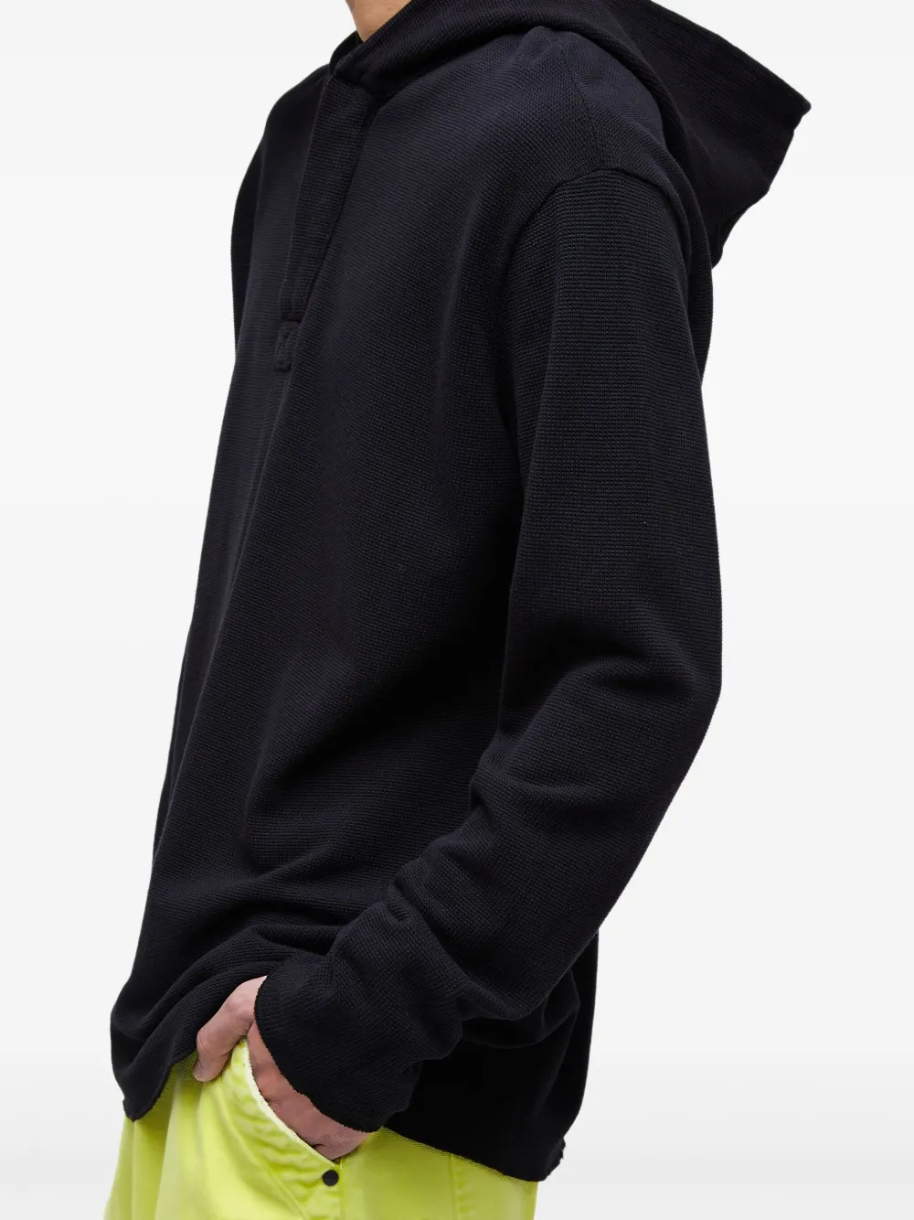 Osklen Rustic Light hoodie Zwart
