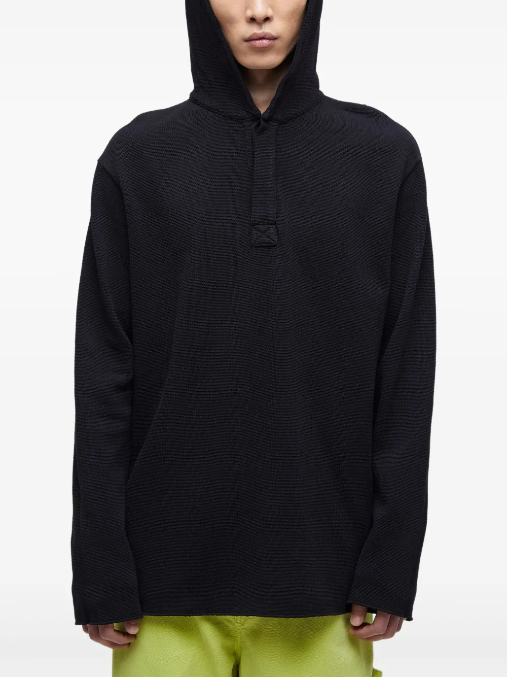Osklen Rustic Light hoodie Zwart