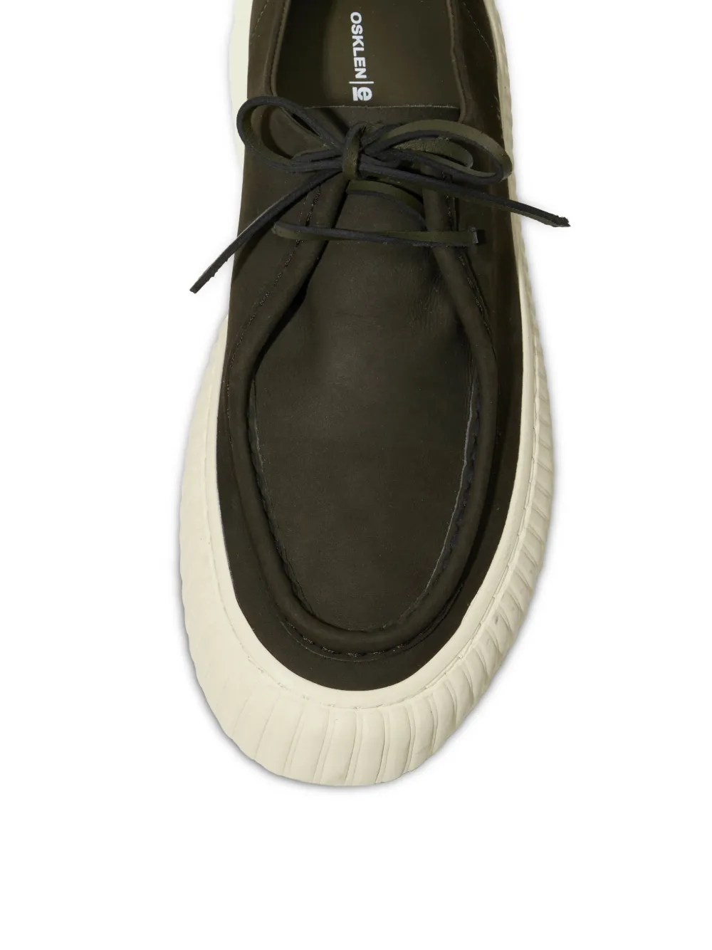 Osklen Grip Joatinga boat shoes Green