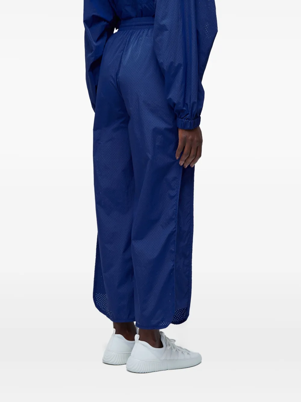 Osklen Trainingsbroek met mesh vlakken Blauw