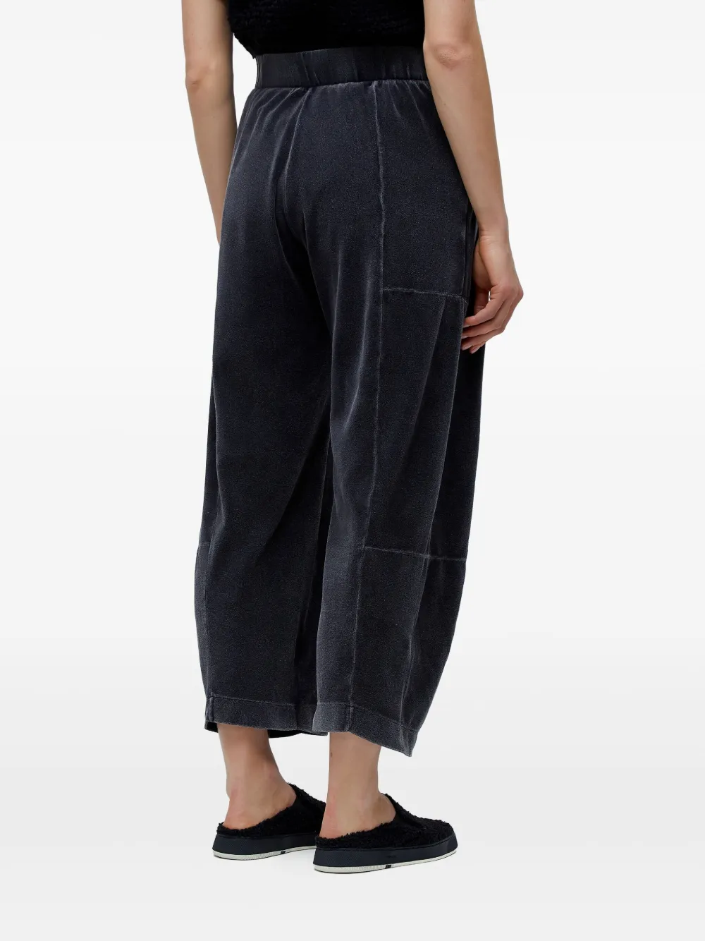 Osklen Plush Tapered Trousers In Blue