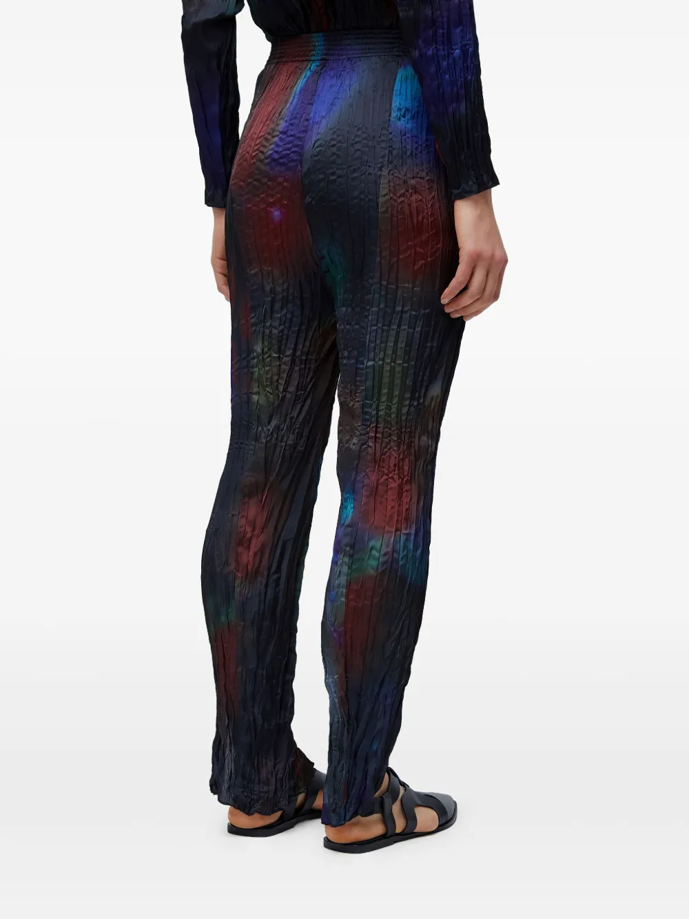 Osklen Gekreukte broek Zwart