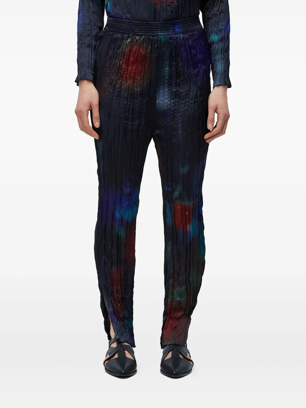 Osklen Gekreukte broek - Zwart