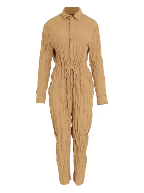 Osklen crinkled-effect jumpsuit