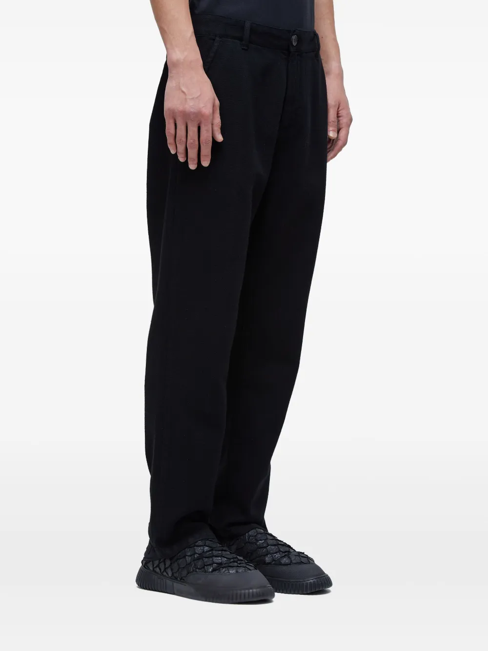 Osklen Comfort Texture Trousers In Black
