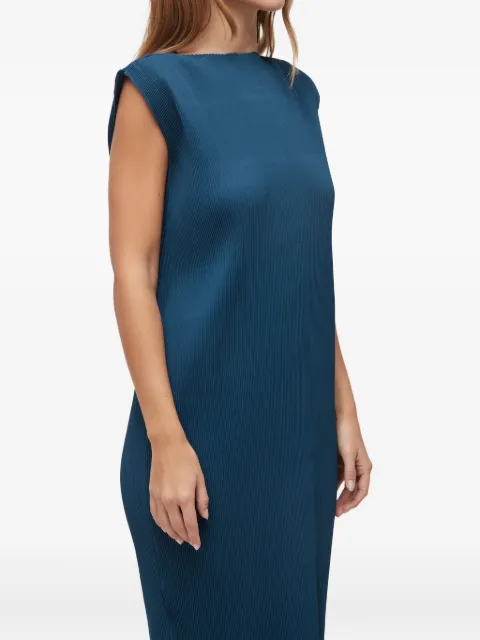 Osklen فستان بكسرات وبدون أكمام