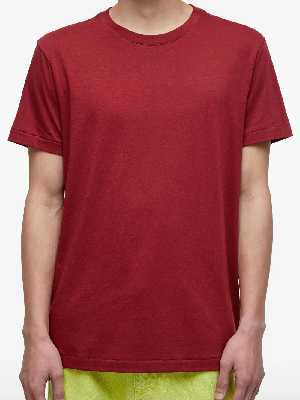 Osklen T-shirt met ronde hals Rood