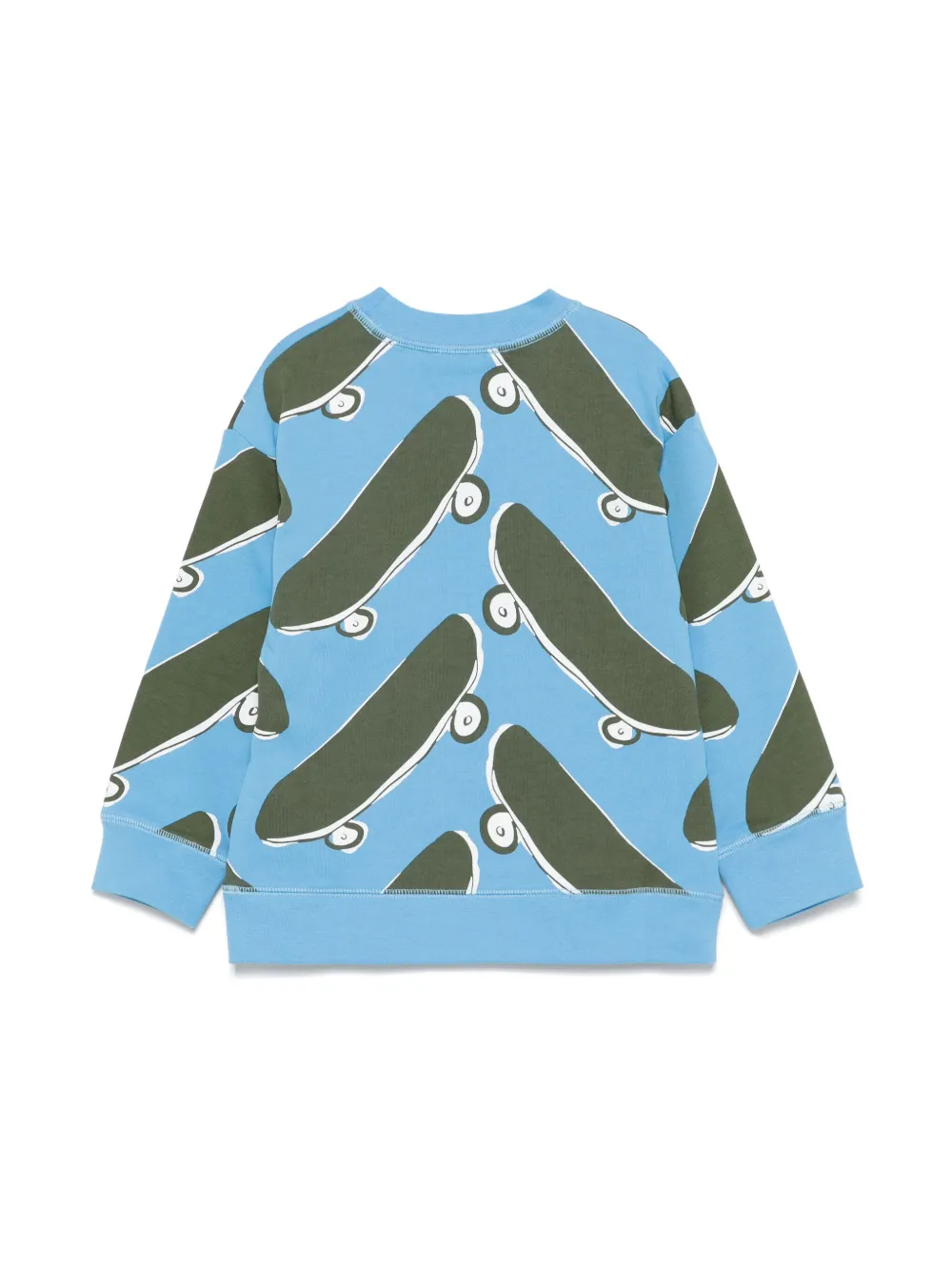 Stella McCartney Kids Sweater met grafische print - Blauw