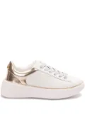 TWINSET leather sneakers - White