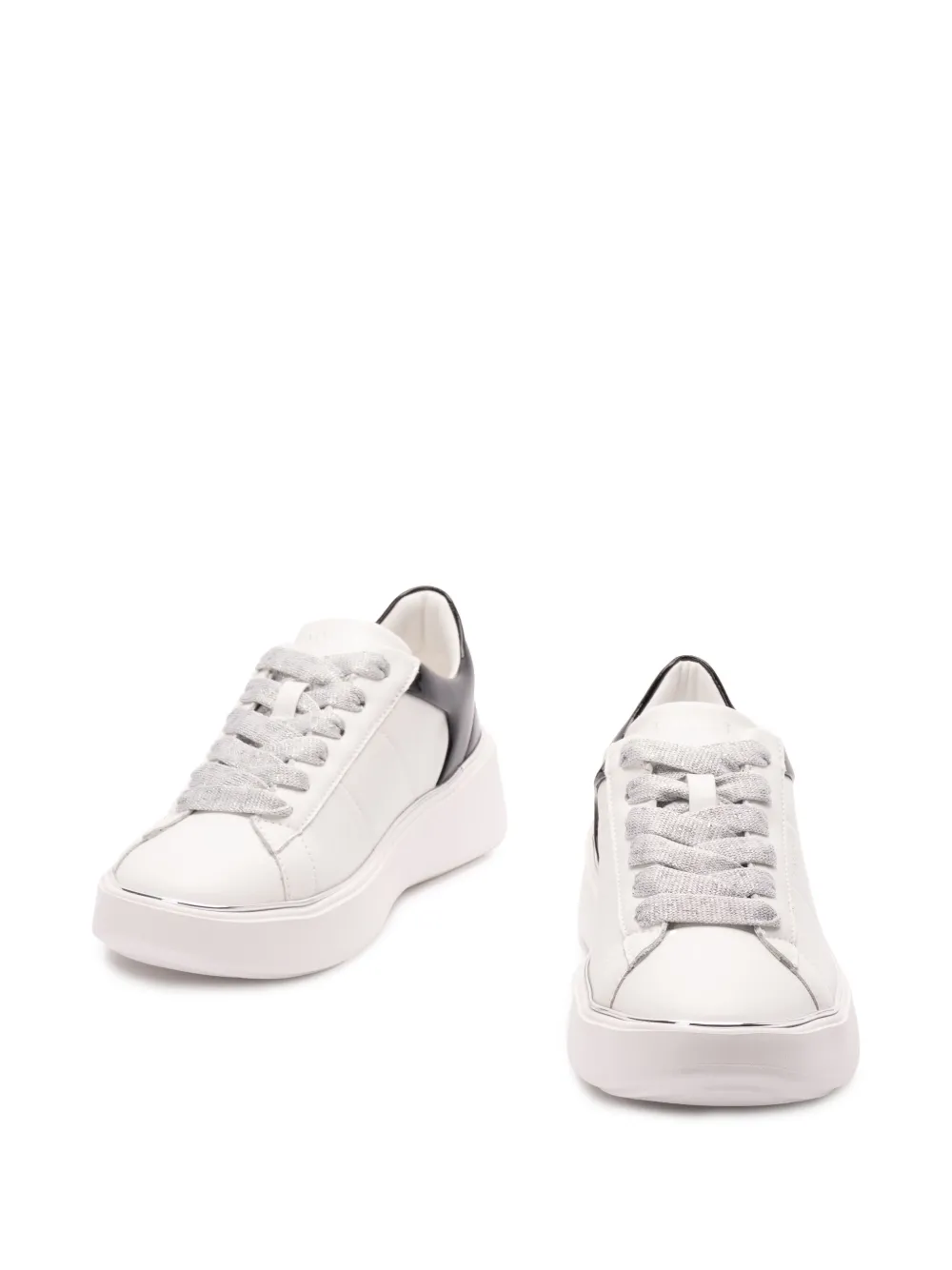 TWINSET Leren sneakers Wit