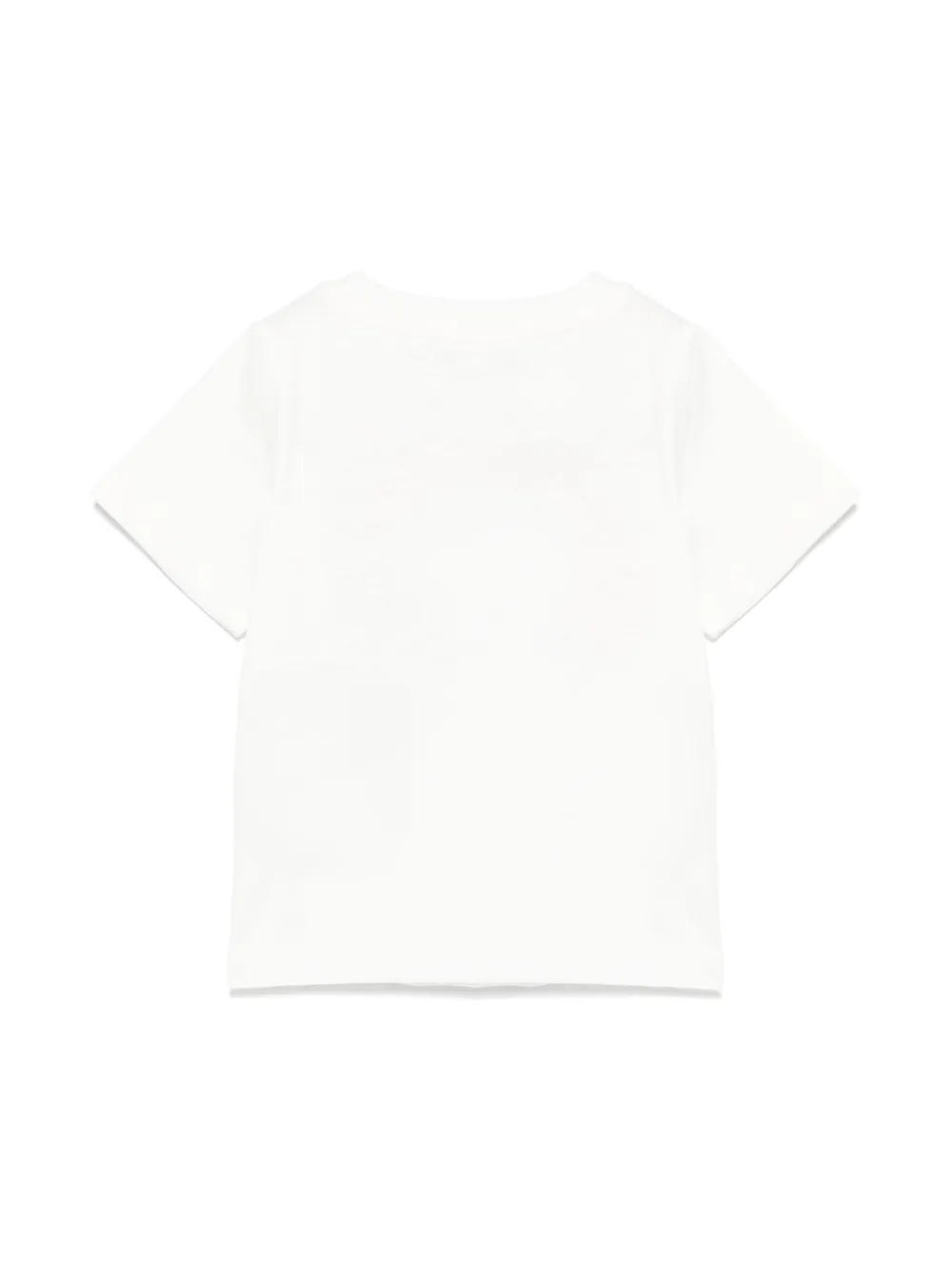 Stella McCartney Kids T-shirt met kattenprint - Wit