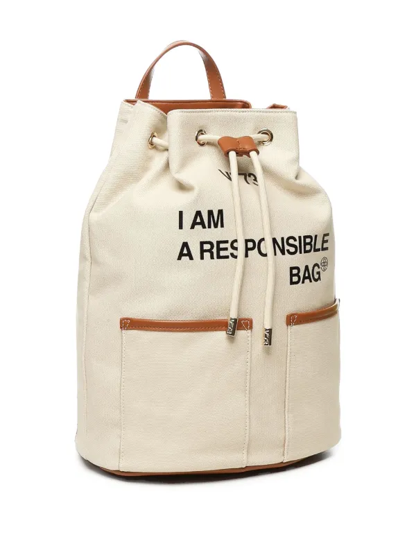 V°73 Responsible Backpack | Neutrals | FARFETCH CA