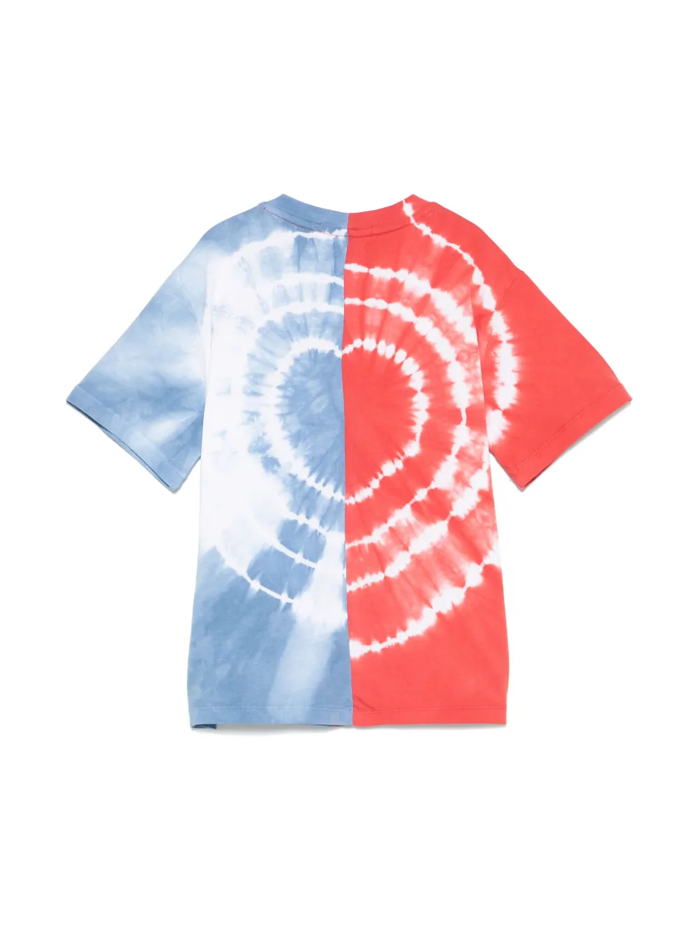 Stella McCartney Kids T-shirt met tie-dye print - Blauw