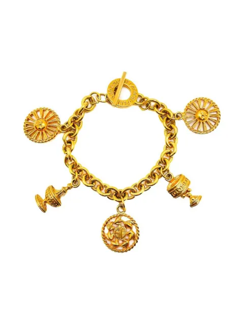 Jennifer Gibson Jewellery 1980s Guy Laroche charm bracelet