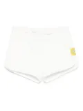 Stella McCartney Kids x SpongeBob SquarePants crochet-panel shorts - White