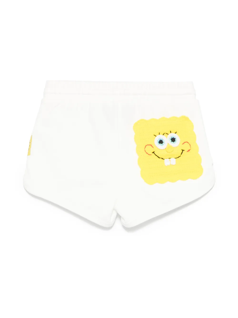 Stella McCartney Kids x SpongeBob SquarePants shorts met gehaakt vlak - Wit